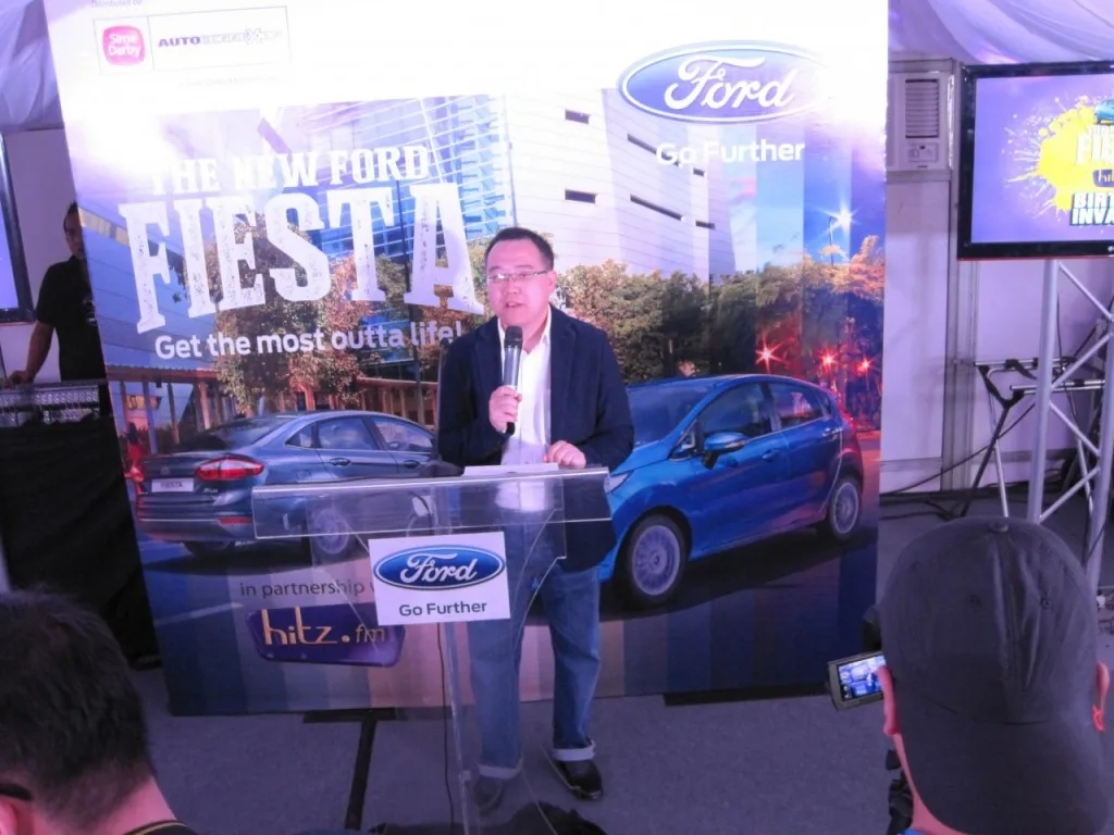 Lee Eu San, MD Sime Darby Auto Connexion SB during the launch