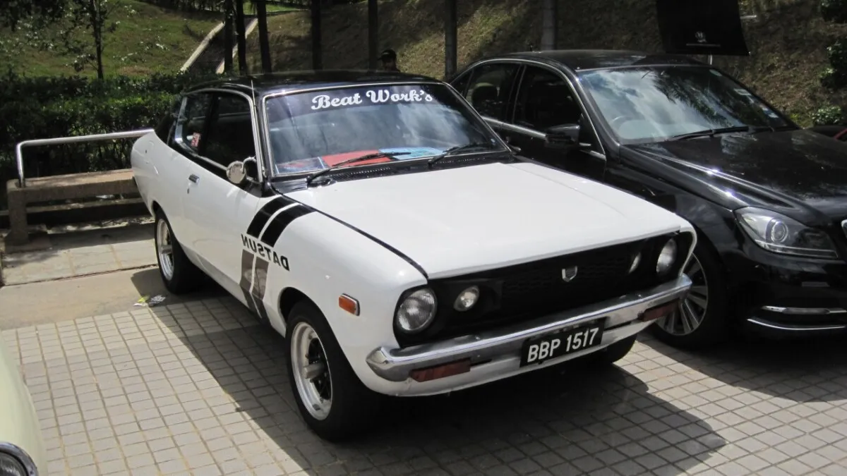 Koh Jong Ming's 2-door Datsun 120Y, simply awesome.