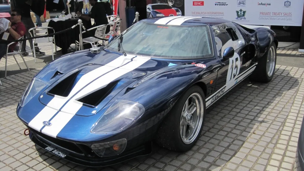 This GT40 was built in Malaysia by its proud owner Dato Alan, brilliant!