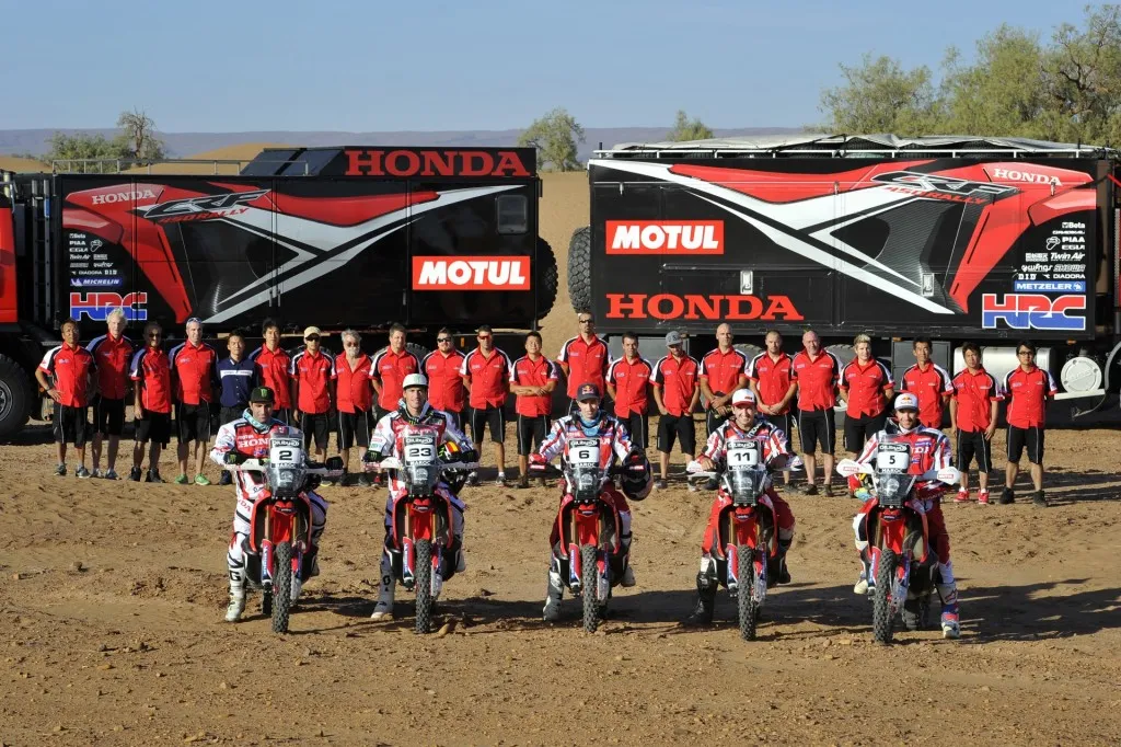 2014_Honda_Dakar_Team
