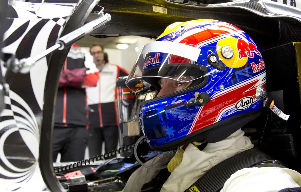 Mark Webber in the Porsche LMP1