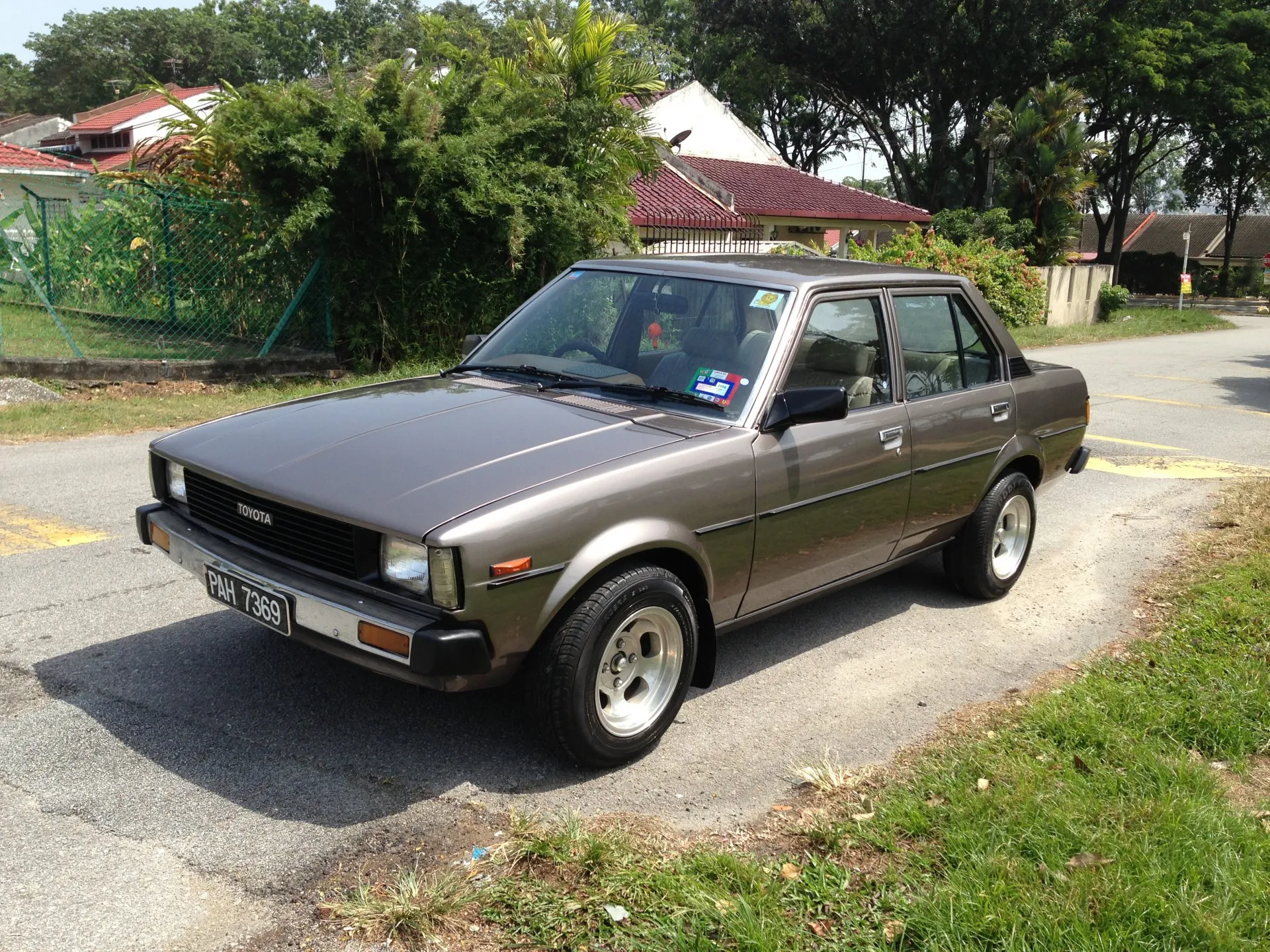 My Toyota Corolla KE70 is from 1981 and has been driven all the way to Perlis and back with no issues...