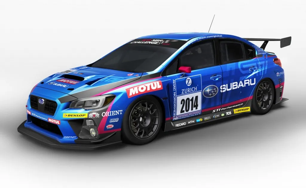Subaru Imprezza WRX 2014 Nurburgring