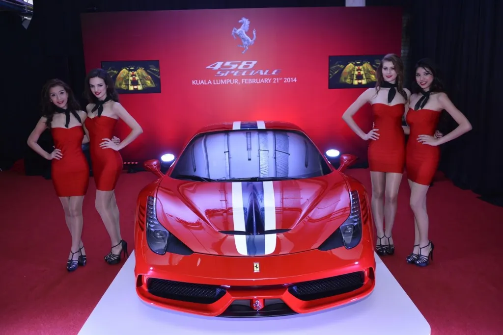 06 Ferrari 458 Speciale Launch Brand Ambassadors