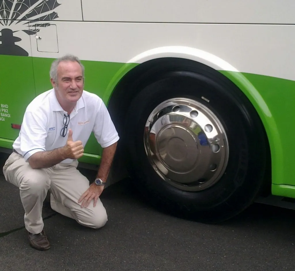 Beltran Yturriaga, Managing Director, Michelin Malaysia Sdn Bhd is confident that coach operators will be satisfied when using the new Michelin tyre