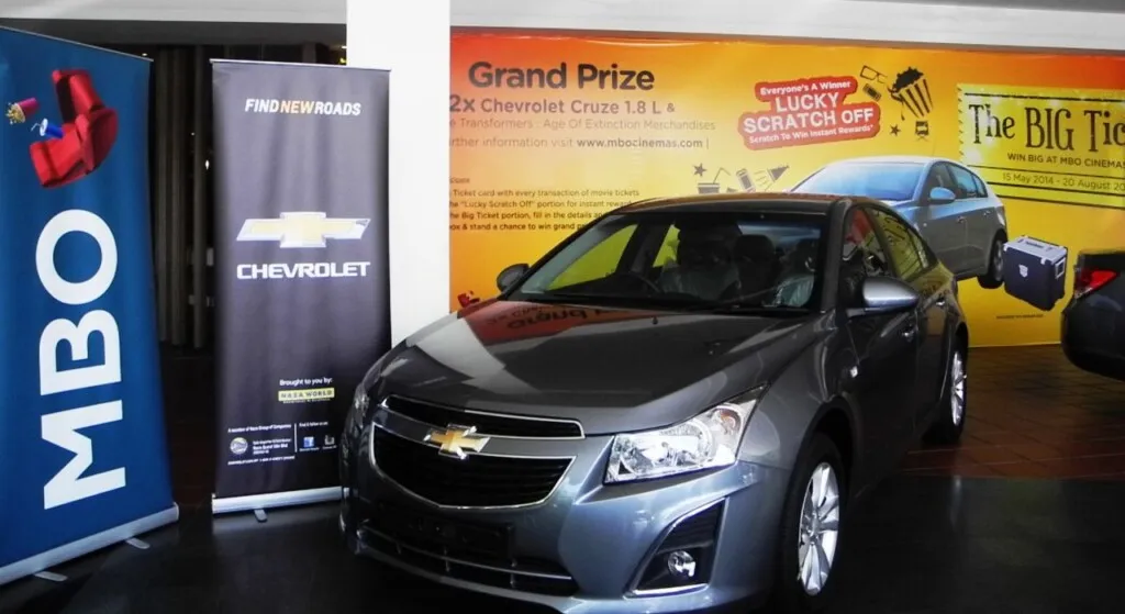 The BIG Ticket Contest Grand Prize Chevy Cruze_1