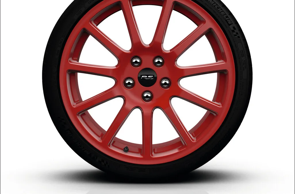 19inch red Speedline wheel rim
