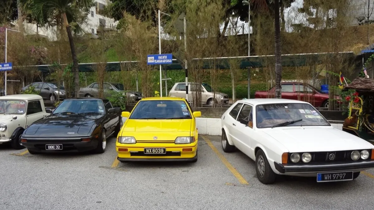 Hot cars in their era, RX-7, CRX & first-gen Scirocco