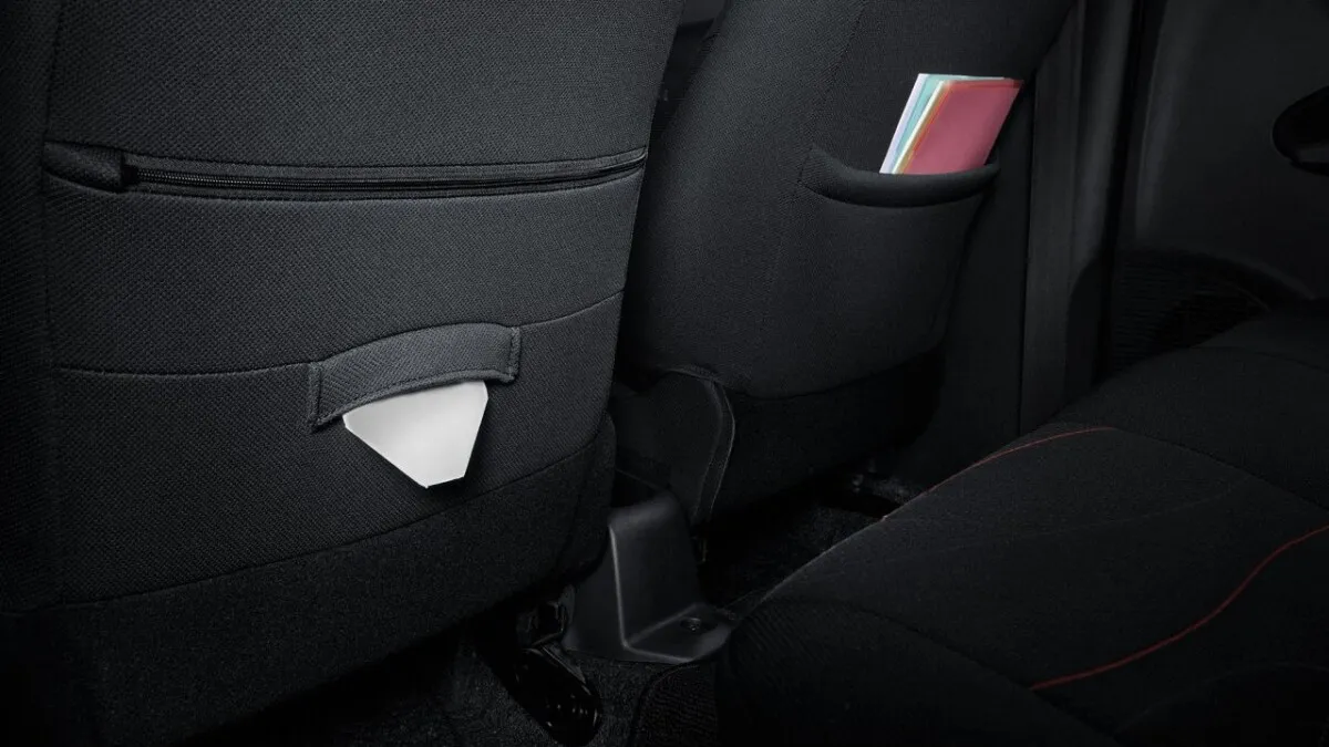Tissue Slot & Seat Back Pocket
