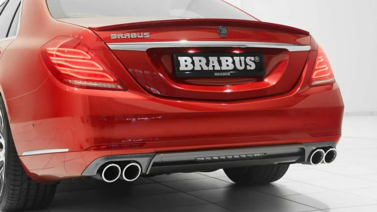 Brabus  Red Carbon B50 S-Class (25)