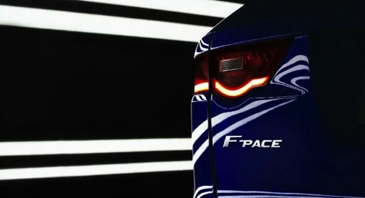 Jaguar F-Pace teaser