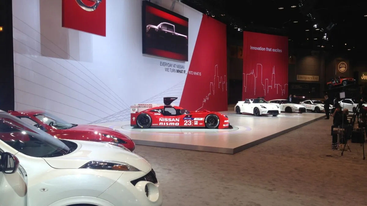 Nissan performance division takes over at the Chicago Auto Show