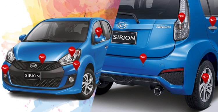 Perodua Myvi's Indonesian cousin, the Daihatsu Sirion  we make this