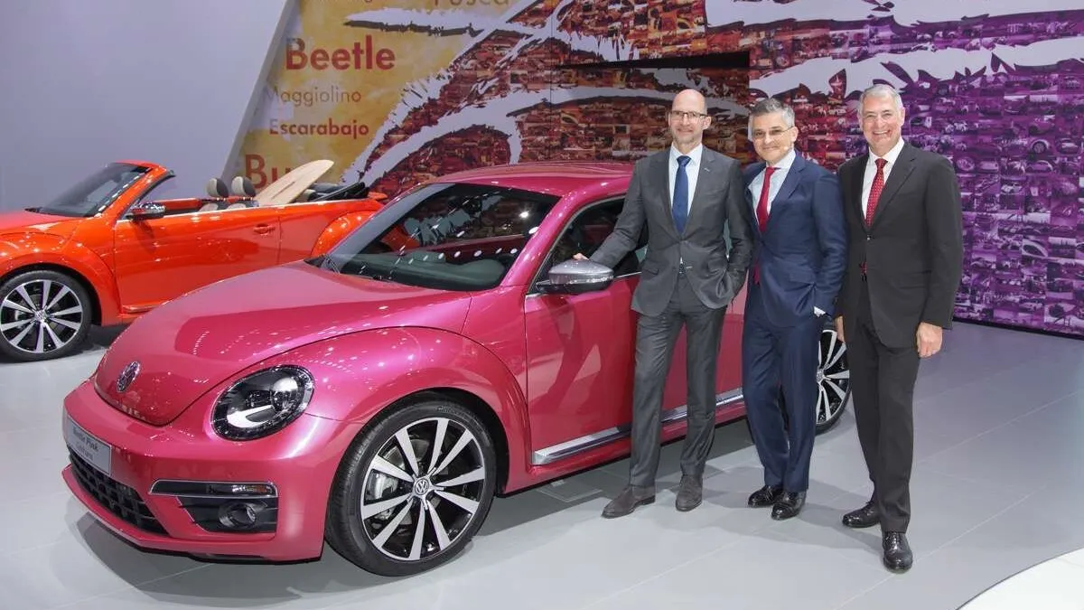 New York International Auto Show 2015 Volkswagen Pressekonferenz
