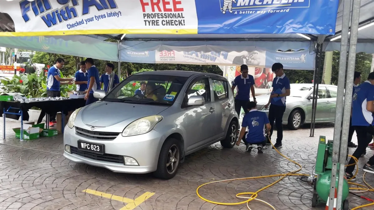 FUWA Air Station to offer tyre pressure check by Michelin professionals @ FUWA