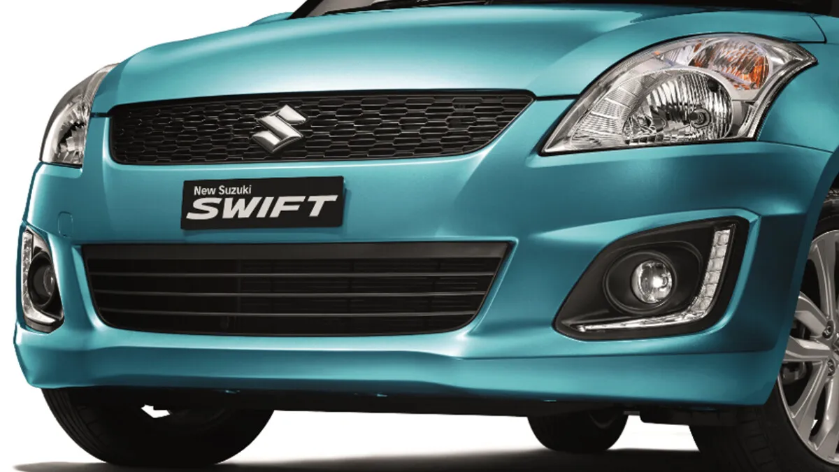 Suzuki SWIFT GLX - new bumper design with stylish LED lights (2)
