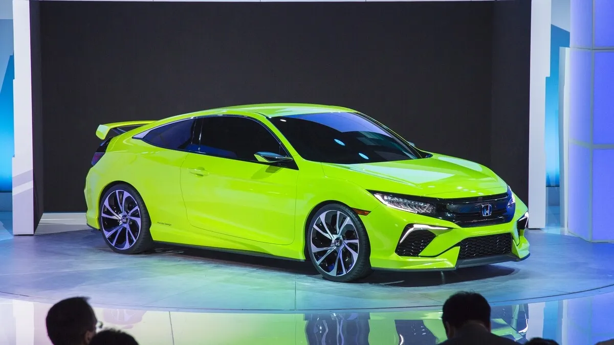 2016 Civic Coupe Concept at the 2015 New York Auto Show