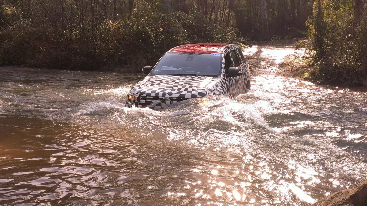 New Ford Everest Testing-Water