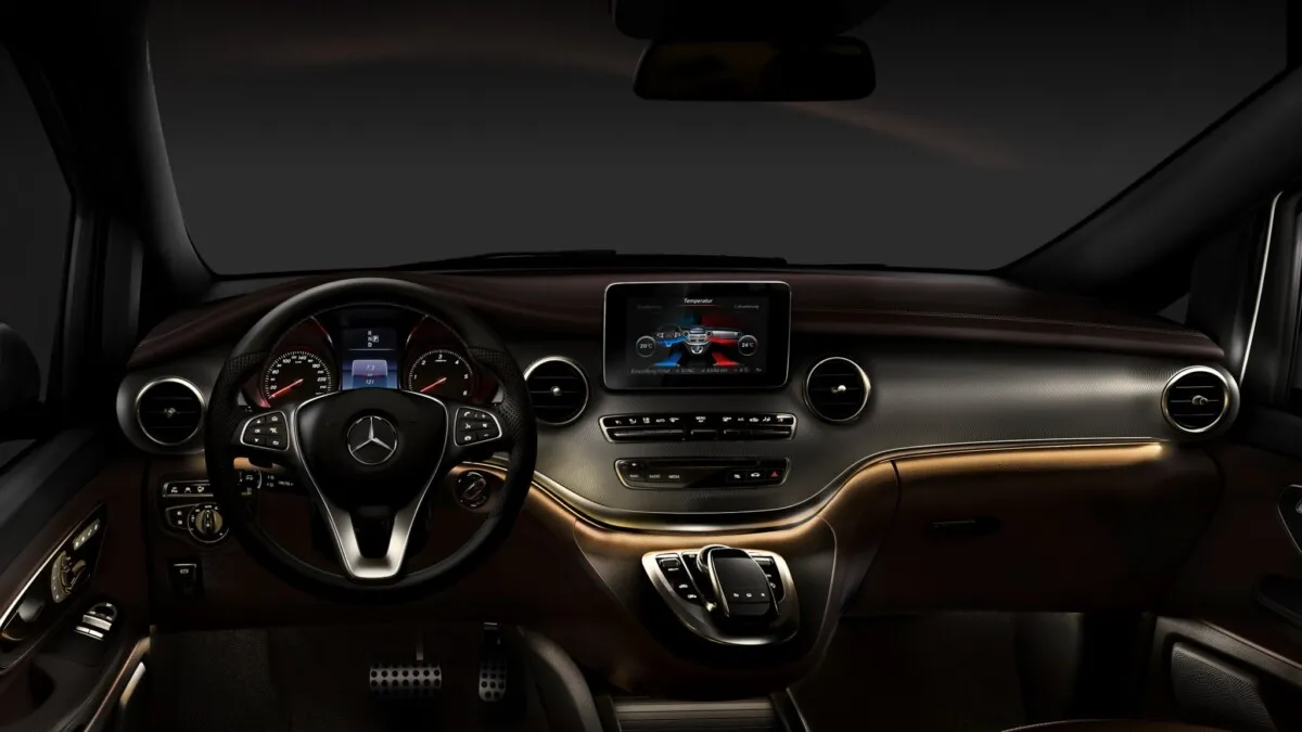 The new Mercedes-Benz V-Class – Interior, Cockpit, TecDays 2013