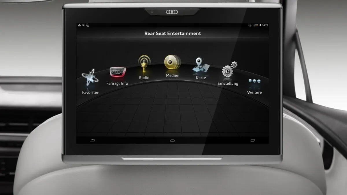 Audi tablet