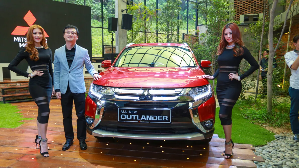 CEO of Mitsubishi Motors Malaysia, Mr. Yang Won-Chul at the media preview of the all-new Mitsubishi Outlander SUV