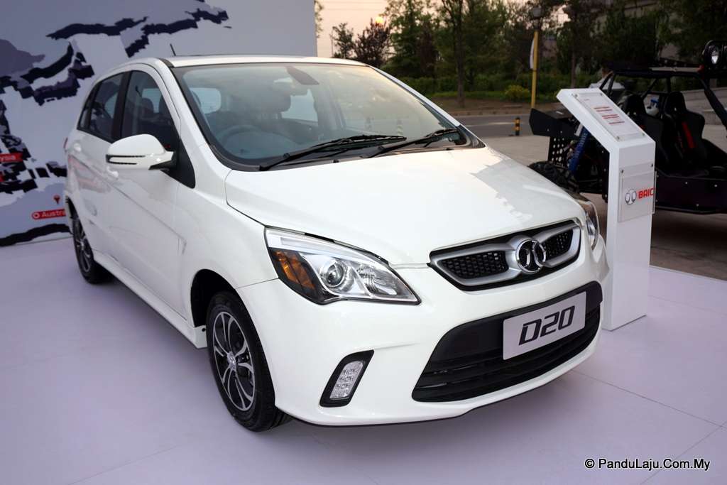 BAIC D20 to arrive by year's end, could be priced below 