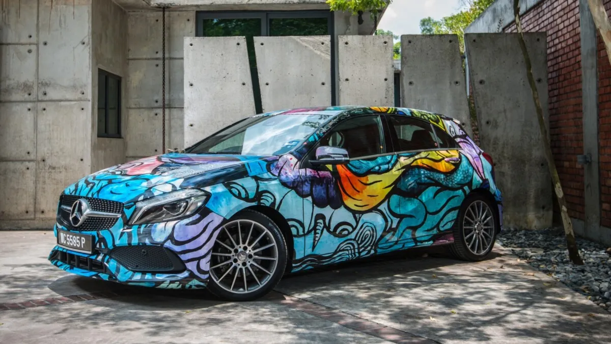 #MYUrbanHunting Art Car by Donald Abraham