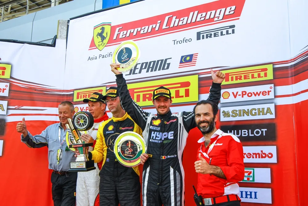 Race 1 Trofeo Pirelli Winners