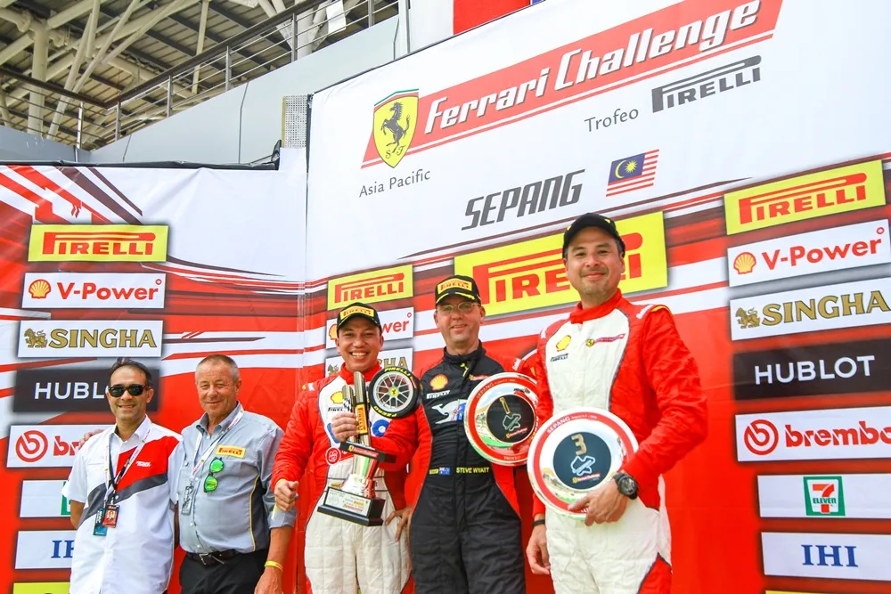 Race 2 Trofeo Pirelli Winners
