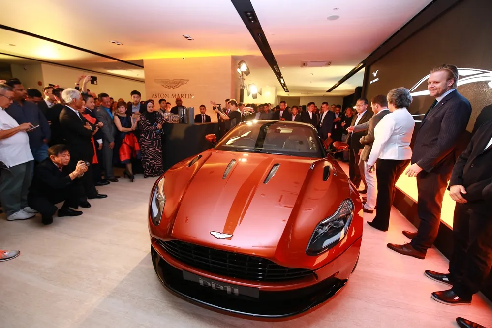 Unveiling of the Aston Martin DB11 (3)