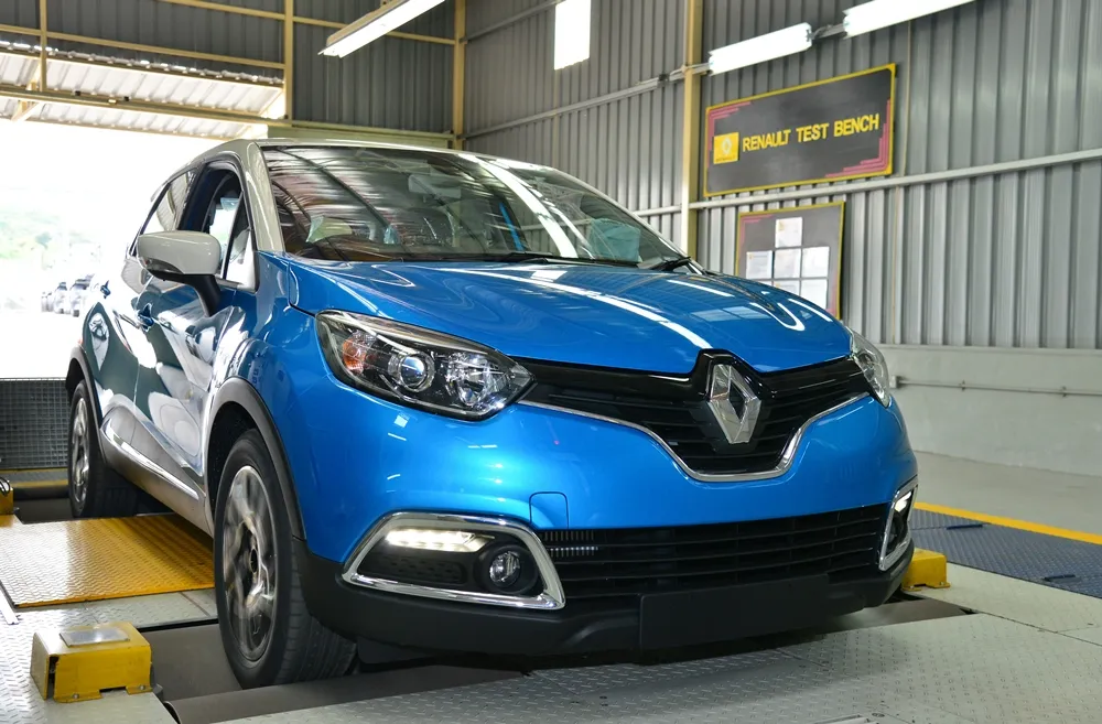 Dedicated Renault Test Bench for the locally-assembled Captur