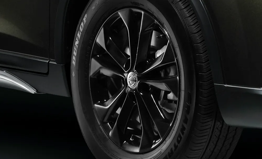 08_New Nissan X-Trail Aero Edition_Gloss Black 5-Spoke 17-inch Alloy Wheel