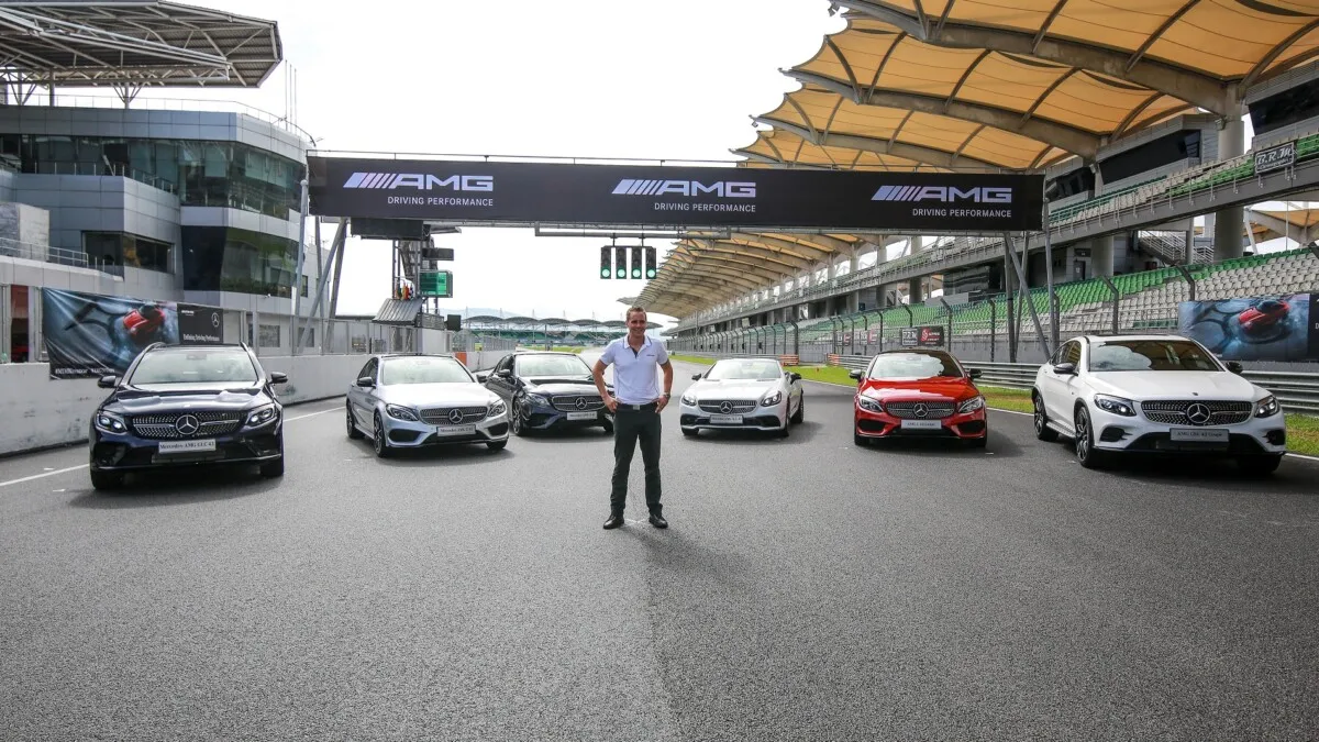 Mark Raine, VP Sales _ Marketing Passenger Cars, Mercedes-Benz Malaysia and the Mercedes-AMG series models