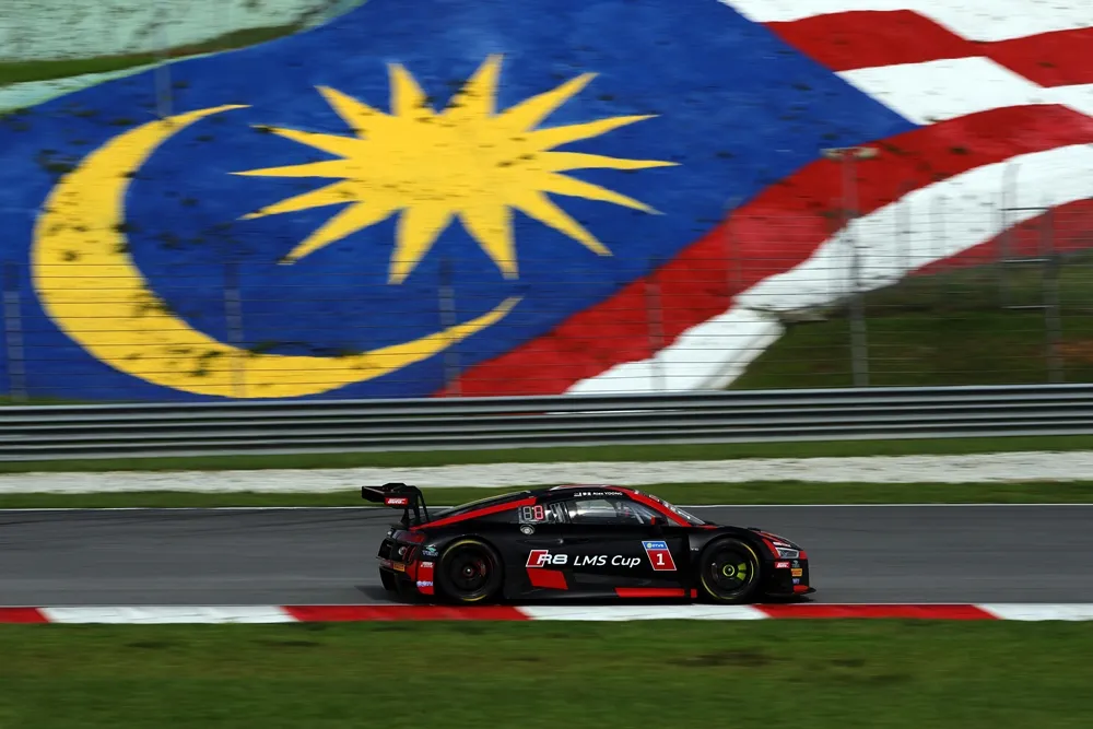 Alex Yoong (MAL) Audi R8 LMS Cup at Audi R8 LMS Cup, Rd1 and Rd2, Sepang, Malaysia, 6-7 May 2017.