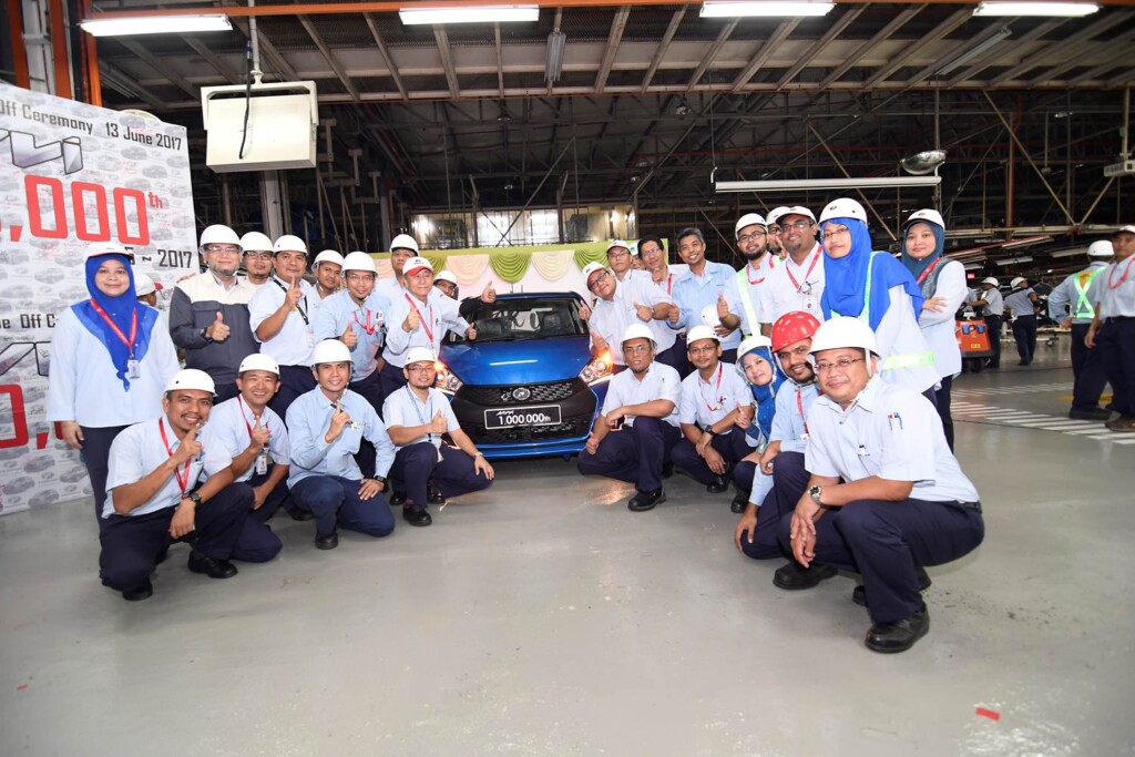 Perodua Myvi Reaches Its One Millionth Production 