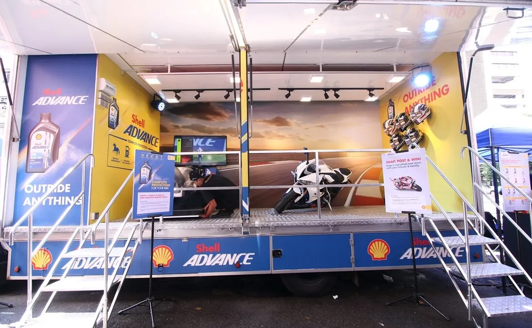 The Shell Advance Truck will be at selected locations natiownide