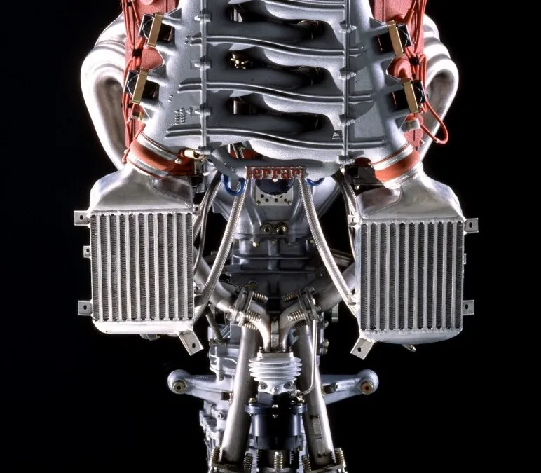 g The engine of F40