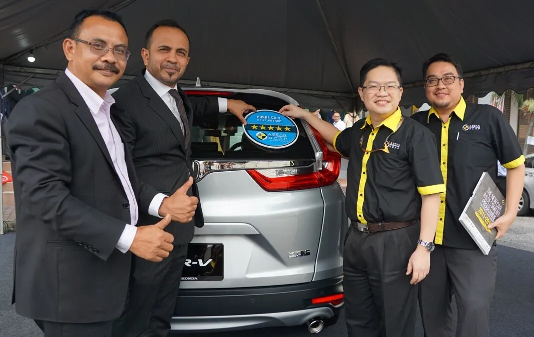 04 The All-New CR-V was selected for rating and subsquently became the first model in the ASEAN region to obtain the result from the new ASEAN NCAP assessment protocol