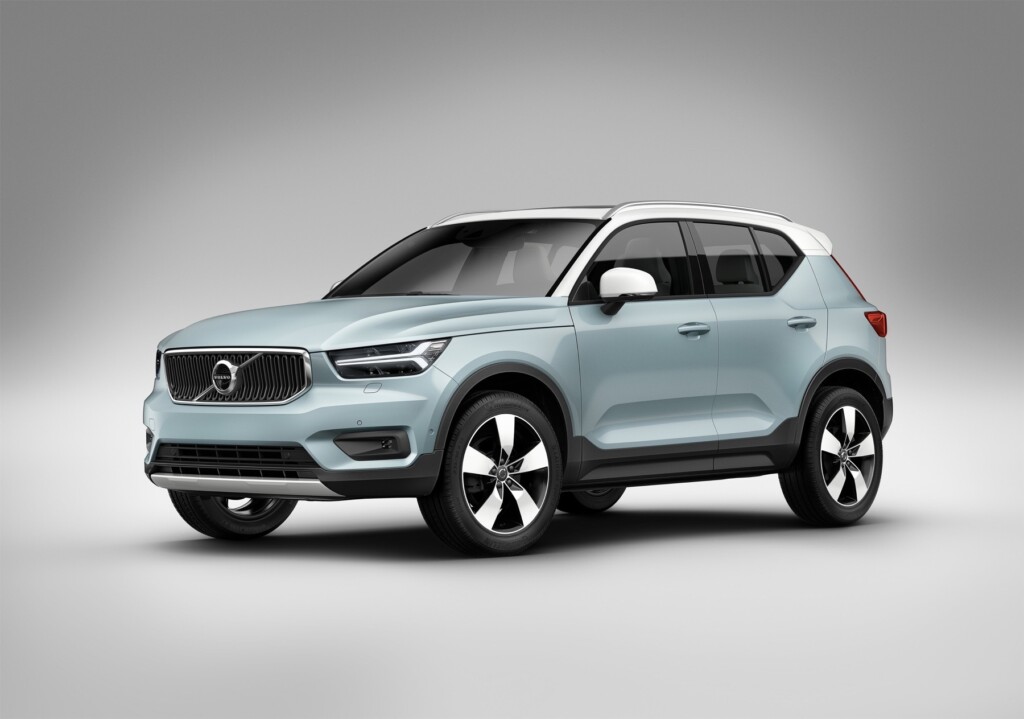 The Volvo XC40, Volvo's smallest SUV
