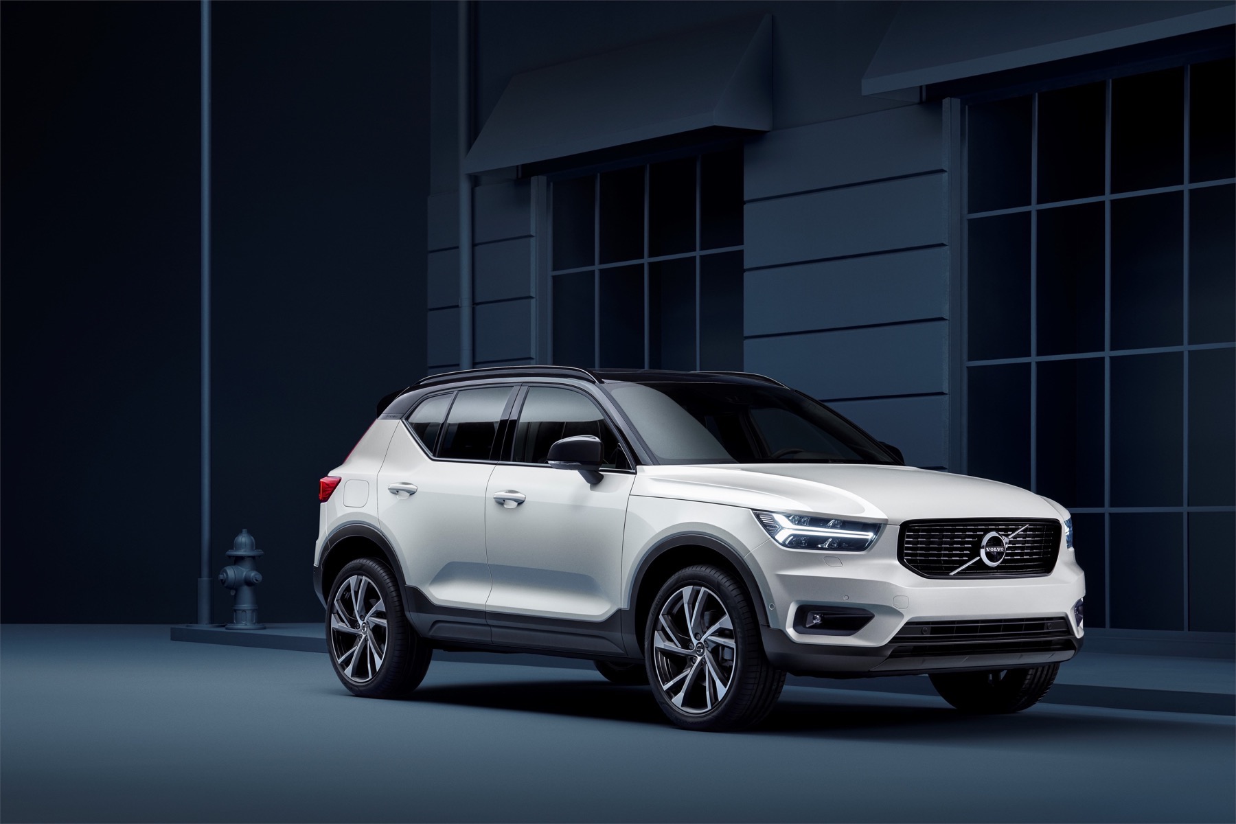 The Volvo XC40, Volvo's smallest SUV