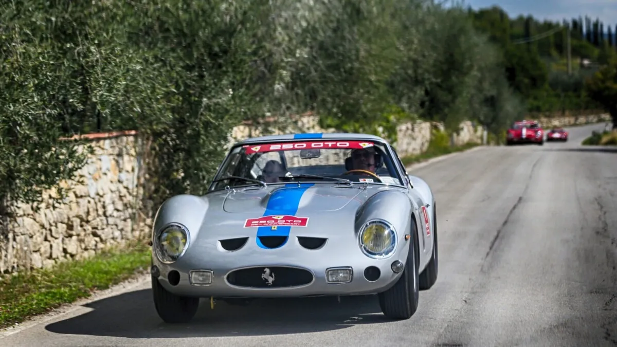 06 Rally marking the 55th anniversary of the 250 GTO arrives at Maranello