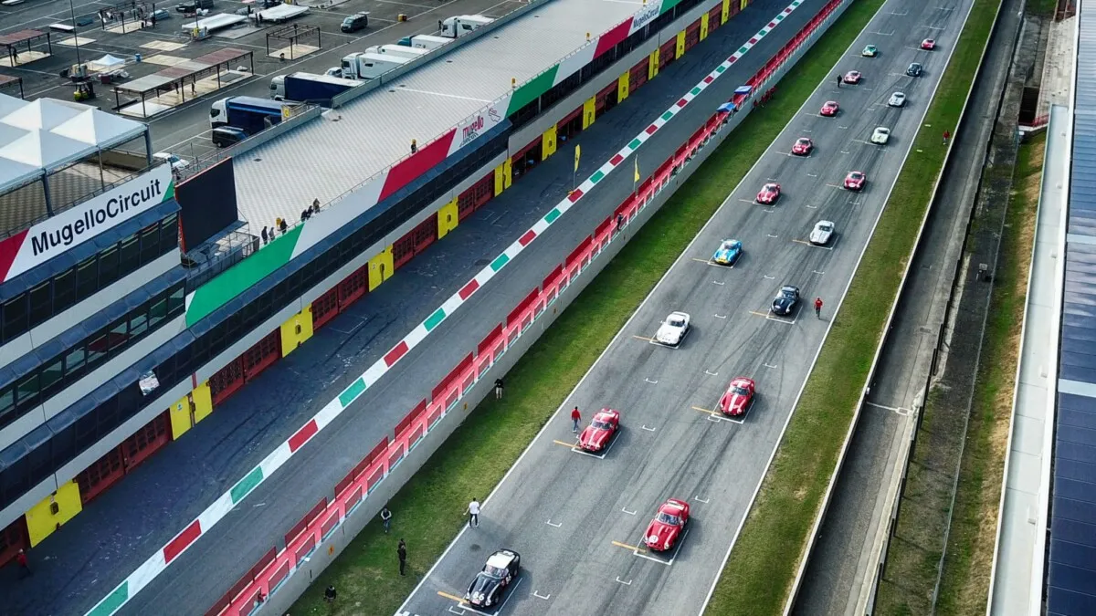 07 Rally marking the 55th anniversary of the 250 GTO arrives at Maranello