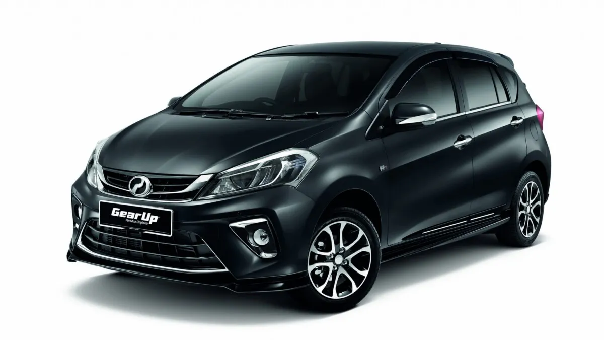 The All-New Myvi_GearUp 3_4 Front Left_Tyre Tilted