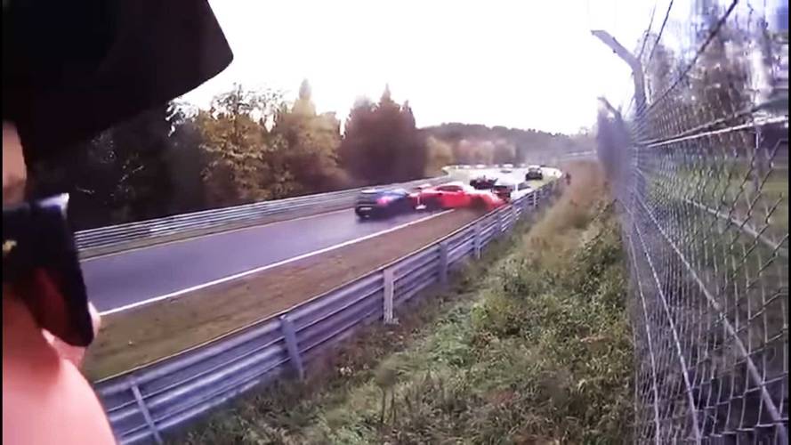 Massive crash at Nurburgring [+Video]