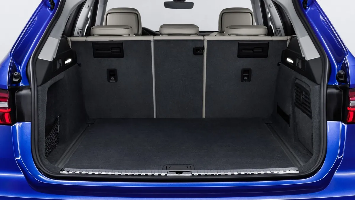 Luggage compartment,Colour: sepang blue