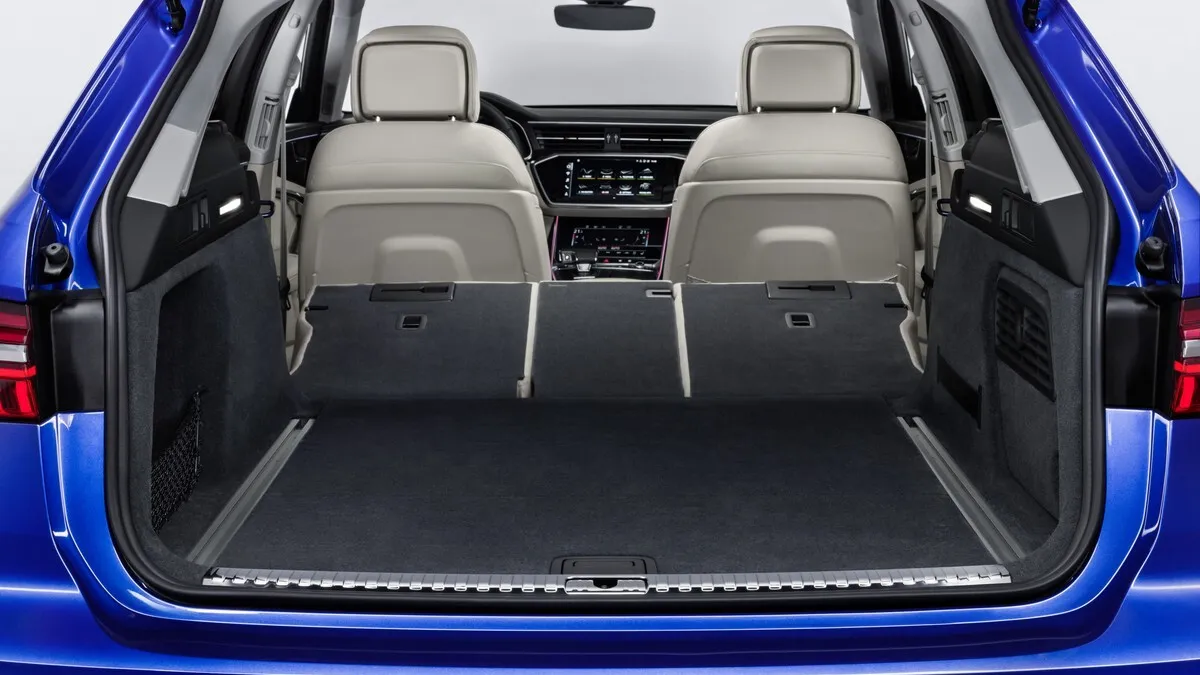 Luggage compartment,Colour: sepang blue