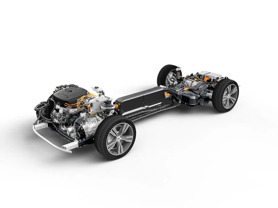 New Volvo S60 T8 Plug-in Hybrid Chassis