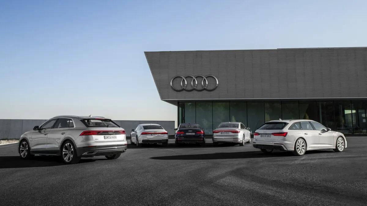 Audi A8, Audi A7, Audi A6 and Audi Q8 – a family with different characters