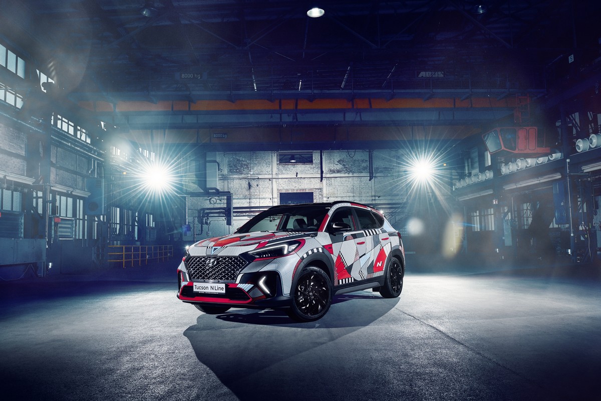 Hyundai celebrates launch of New Tucson N Line with unique art project