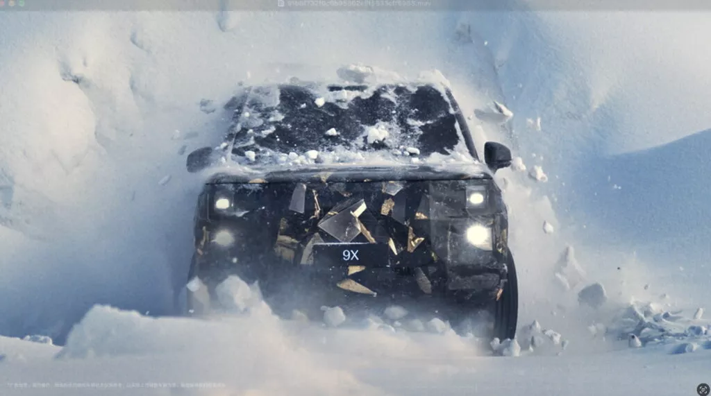 Zeekr 9x Grand teased before launch